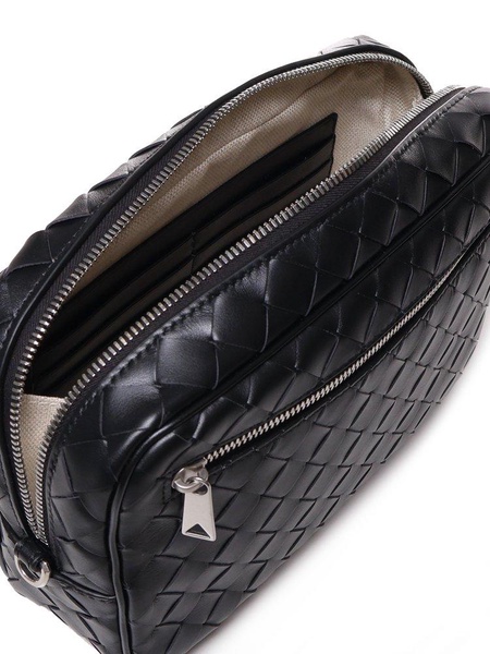 Bottega Veneta Intrecciato Zipped Handbag