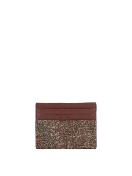 Etro Paisley Print Cardholder