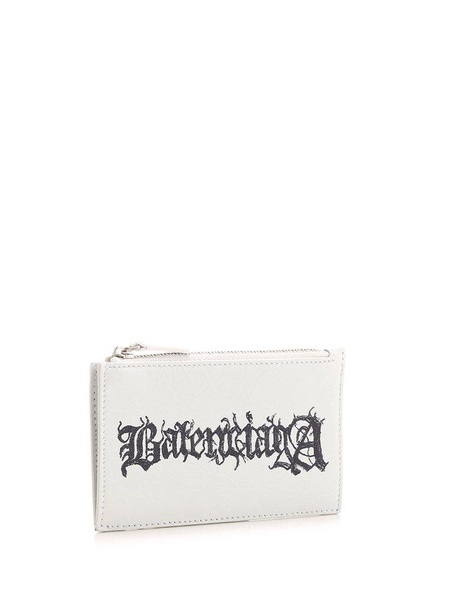 Balenciaga Artwork Printed Cash Large Long Cardholder