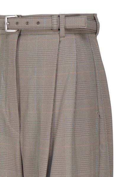 Sportmax	Belted Straight Leg Trousers