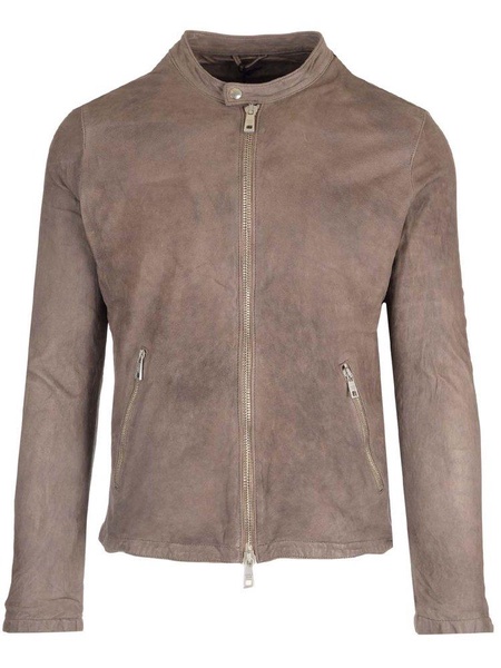 Giorgio Brato Zip-Up Straight Hem Jacket