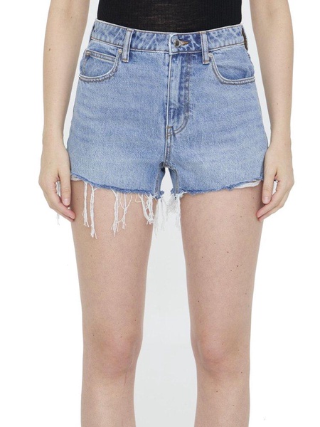 Alexander Wang Bite Denim Shorts