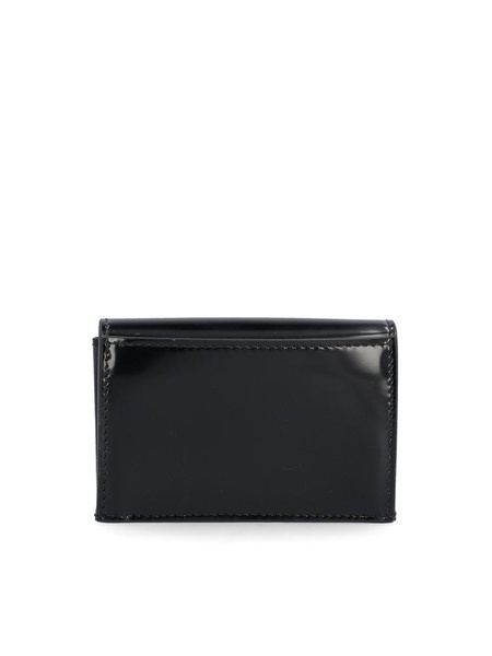 Ferragamo Gancini Clasp Credit Card Holder