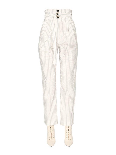 Philosophy Di Lorenzo Serafini Striped Taffeta Trousers