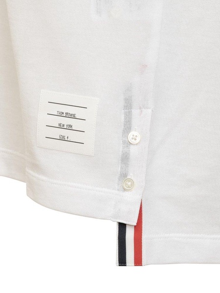 Thom Browne Stripe Detailed Crewneck T-Shirt