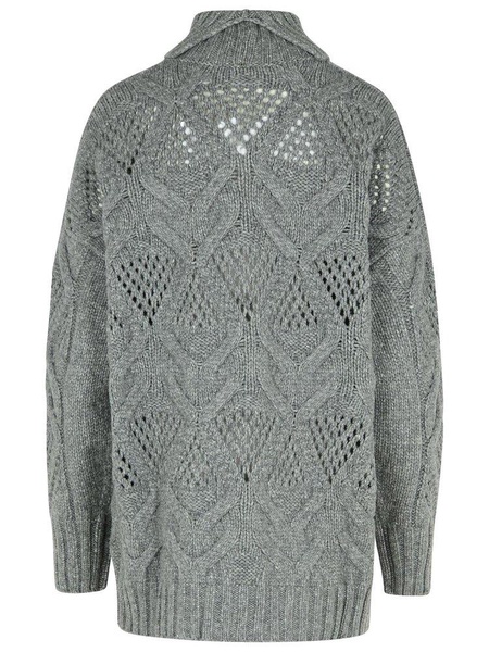 Sportmax 'Newsstand' Grey Wool Blend Sweater