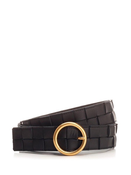 Bottega Veneta Signature Intrecciato Buckle Belt