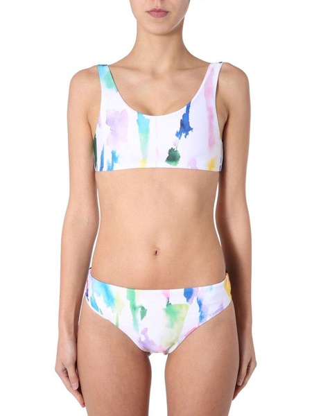 Being Cécile Watercolor Print Bikini Bottom