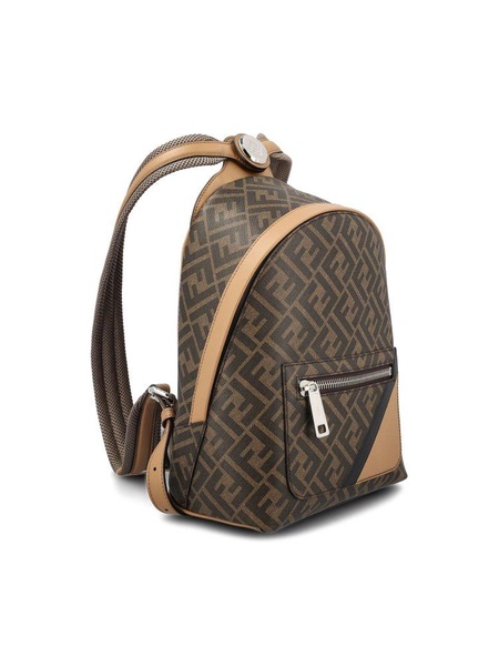 Fendi Chiodo FF Jacquard Small Backpack