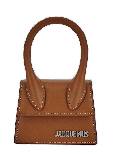 Jacquemus Le Chiquito Logo Lettering Mini Tote Bag