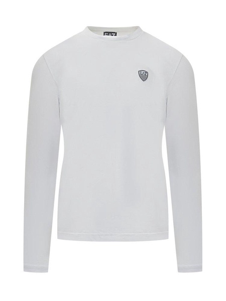 Ea7 Emporio Armani Long-Sleeved Crewneck T-Shirt