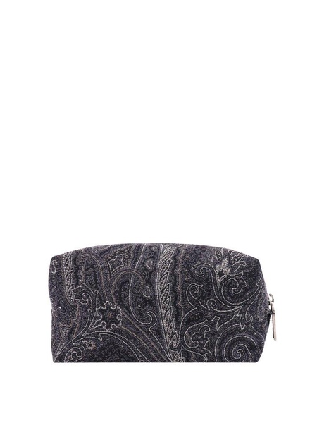 Etro Paisley Motif Zipped Medium Beauty Case