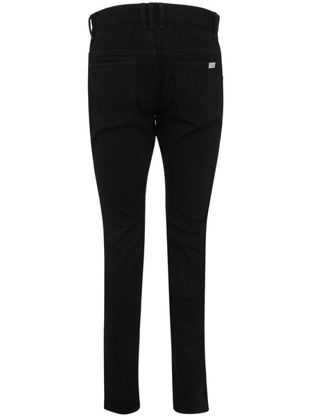 Balmain Mid Rise Seam Detailed Jeans