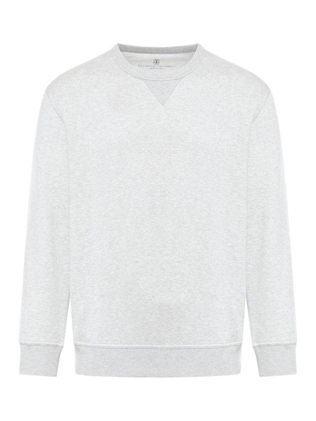 Brunello Cucinelli Crewneck Long-Sleeved Sweatshirt