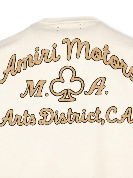 Amiri Logo Detailed Crewneck Sweatshirt