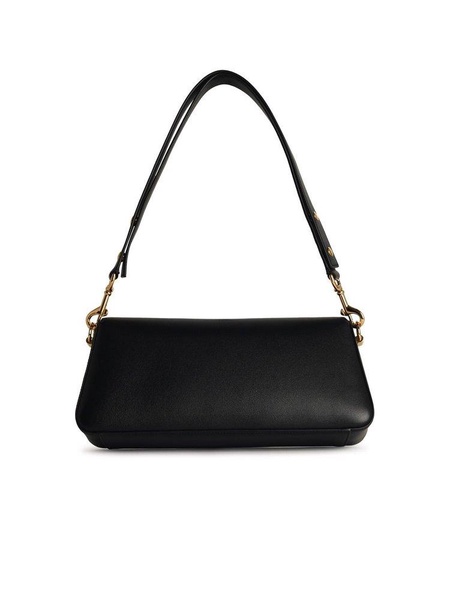 Lanvin 'Sequence' Black Leather Crossbody Bag Woman