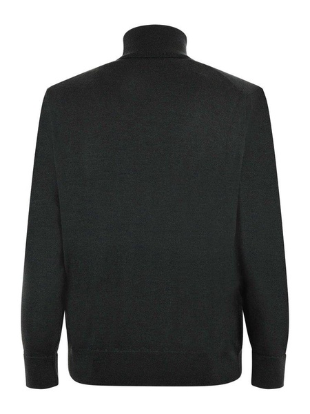 Etro Pegaso Embroidered Turtleneck Knitted Jumper