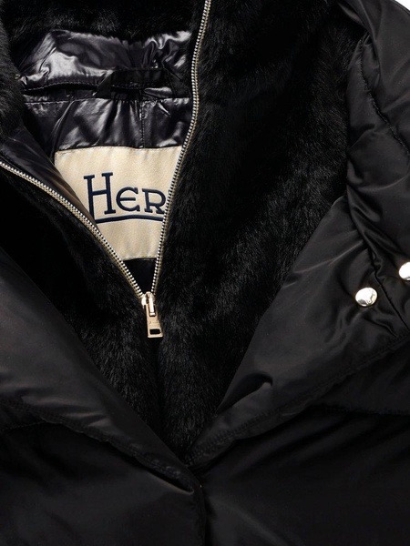 Hern Hooded Quilted Down Coat