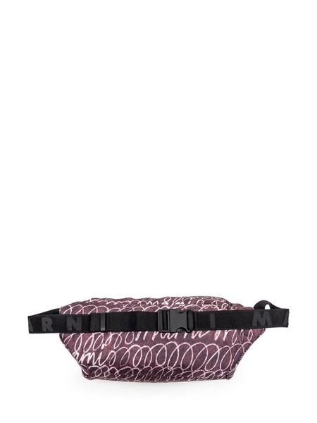 Marni Logo Patch Graphic Printed Belt Bag