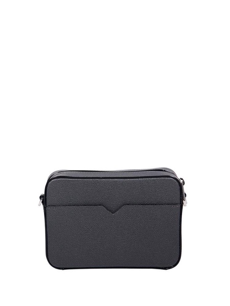 Valextra V-Line Reporter Zipped Mini Messenger Bag