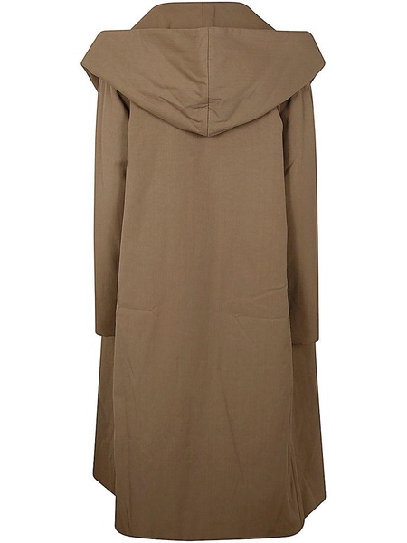 Uma Wang Concealed Fastened Hooded Coat