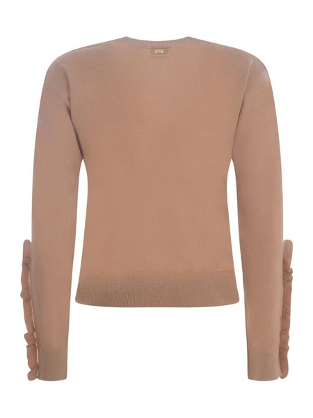 Pinko Ruched Long Sleeved Jumper