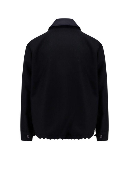 Sacai Collared Button-Up Jacket