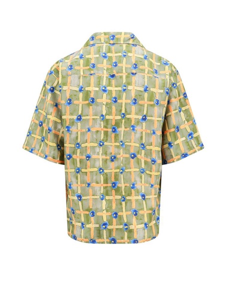 Marni Short-Sleeved Graphic Printed Shirt