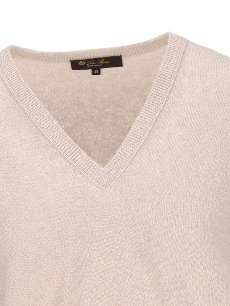 Loro Piana Long Sleeed V-Neck Jumper