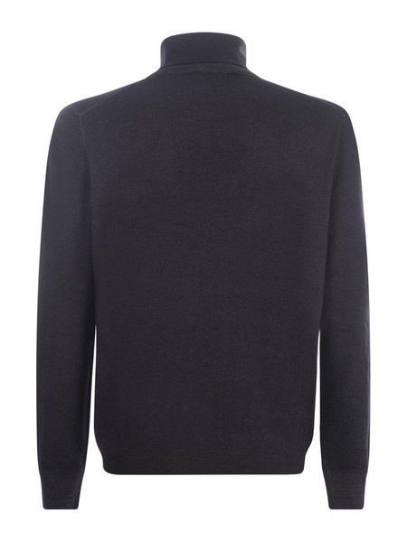 Turtleneck Tagliatore In Virgin Wool