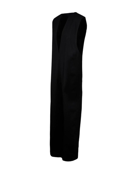 Sportmax V-Neck Sleeveless Jumpsuit