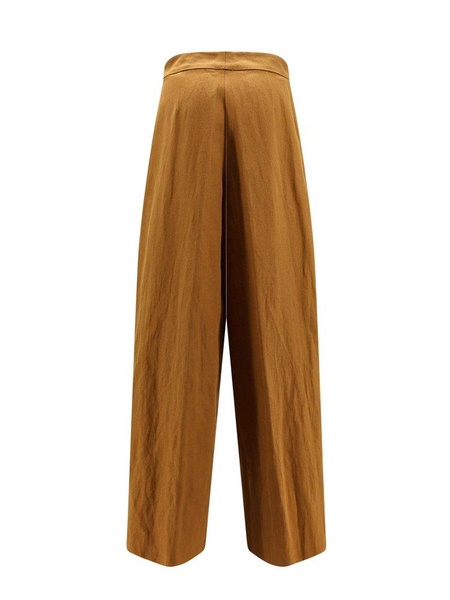 Dries Van Noten Pleated Straight-Leg Trousers