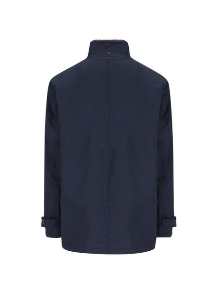 Herno High-Neck Buttoned Coat