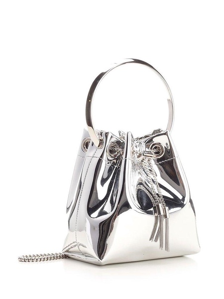 Jimmy Choo Bon Bon Drawstring Tote Bag