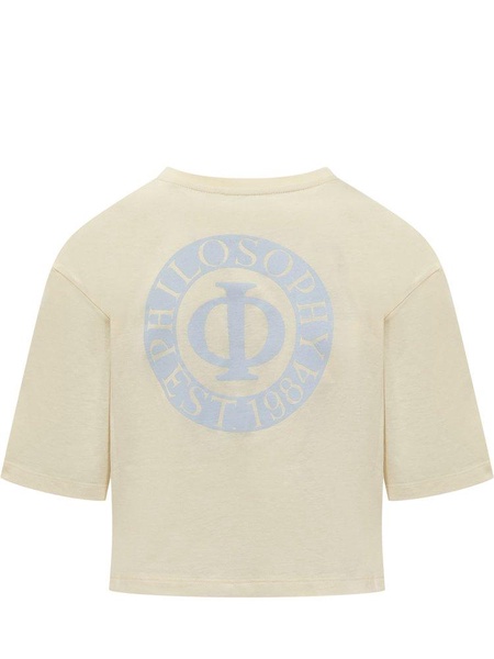 Philosophy Di Lorenzo Serafini Short-Sleeved Crewneck T-Shirt