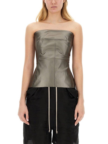 Rick Owens Strapless Bustier Top