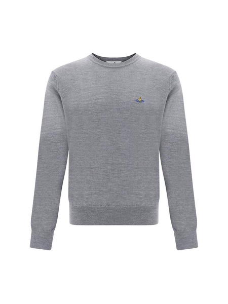 Vivienne Westwood Alex Orb-Embroidered Crewneck Jumper