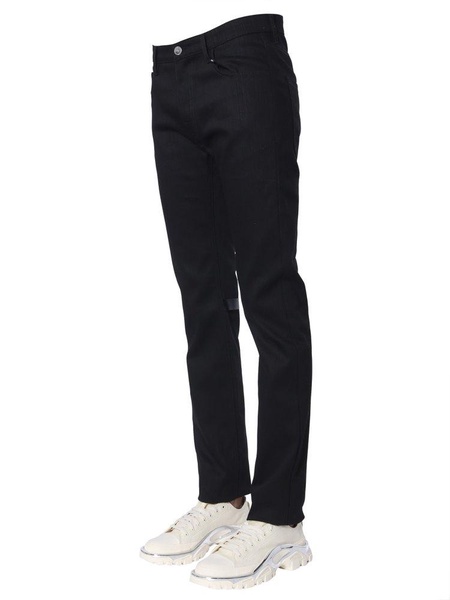 Raf Simons Logo-Patch Trousers