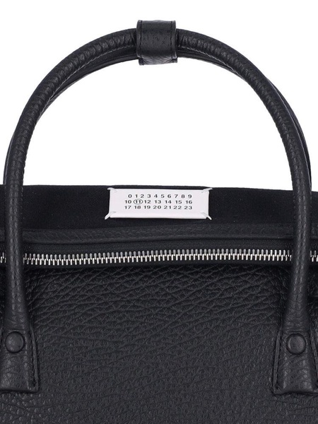 Maison Margiela Logo Plaque Top Handle Tote Bag