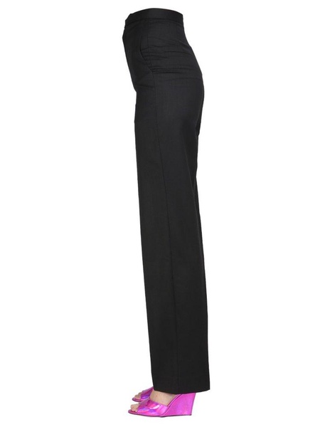 ANOUKI Straight Leg Pleat Detailed Pants