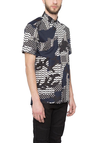 Neil Barrett Patterned Short Sleeved Shirt