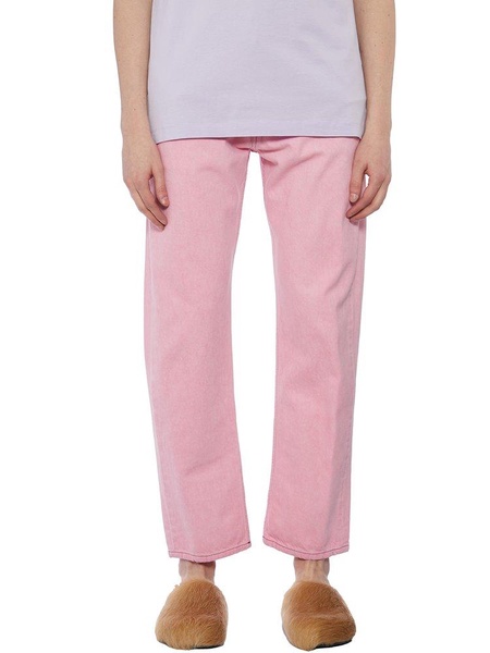 Marni Logo Patch Straight-Leg Jeans