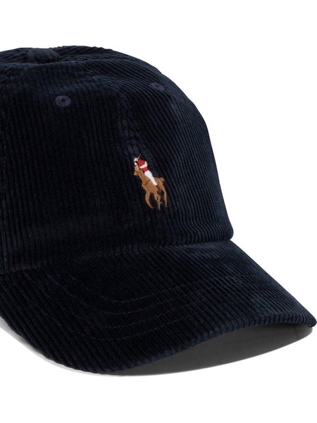 Polo Ralph Lauren Logo Embroidered Corduroy Cap