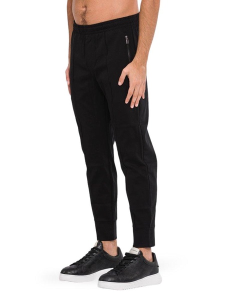 Emporio Armani Mid-Rise Slim-Fit Track Pants