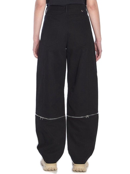 Moncler X Willow Smith Zip Detailed Baggy Pants