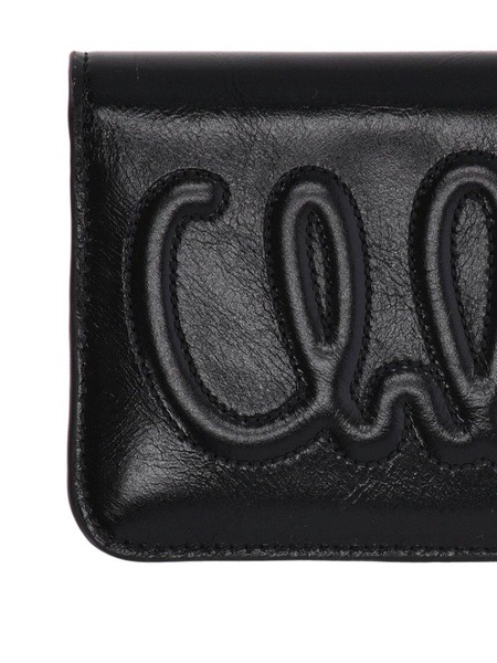 Chloé Logo Patch Wallet