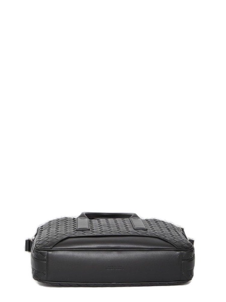 Bottega Veneta All-Over Intrecciato Pattern Travel Bag