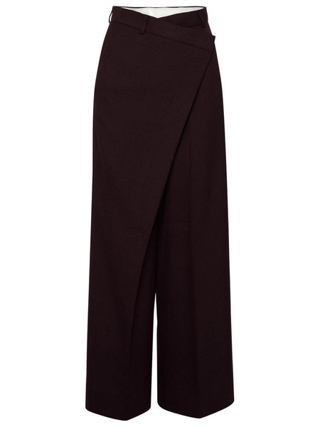 Acne Studios Wrap Wide-Leg Pants