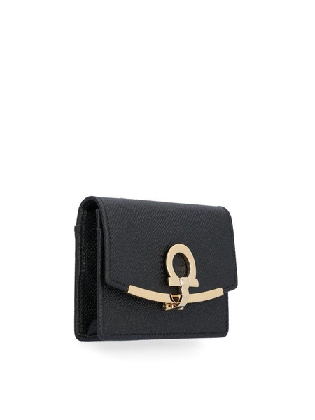 Ferragamo Logo Plaque Wallet