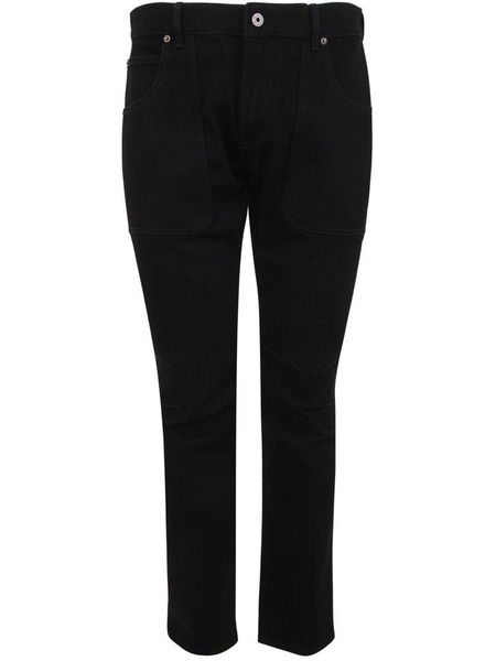 Balmain Mid Rise Seam Detailed Jeans